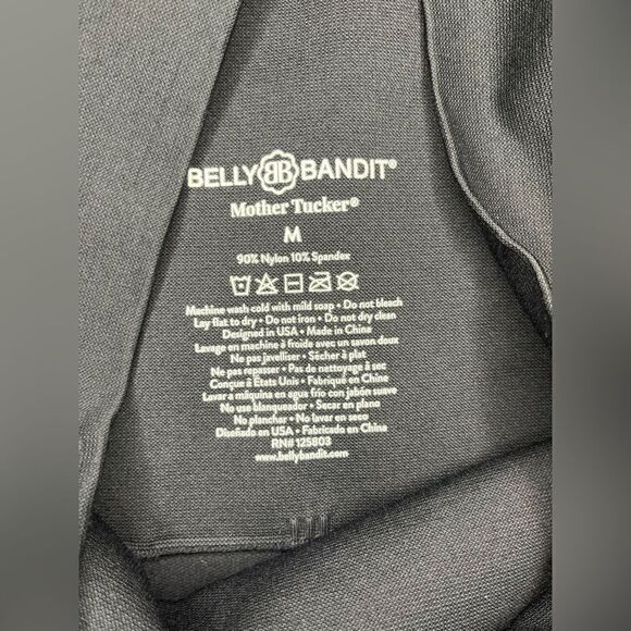 Belly Bandit Mother Tucker Capri black postpartum compression Leggings sz Medium - Picture 3 of 9